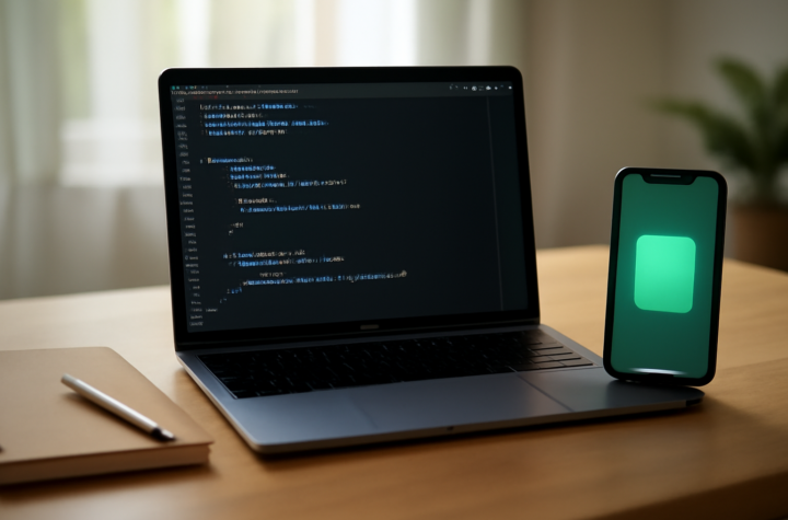Pengembang iOS membandingkan animasi SwiftUI dan UIKit di meja kerja
